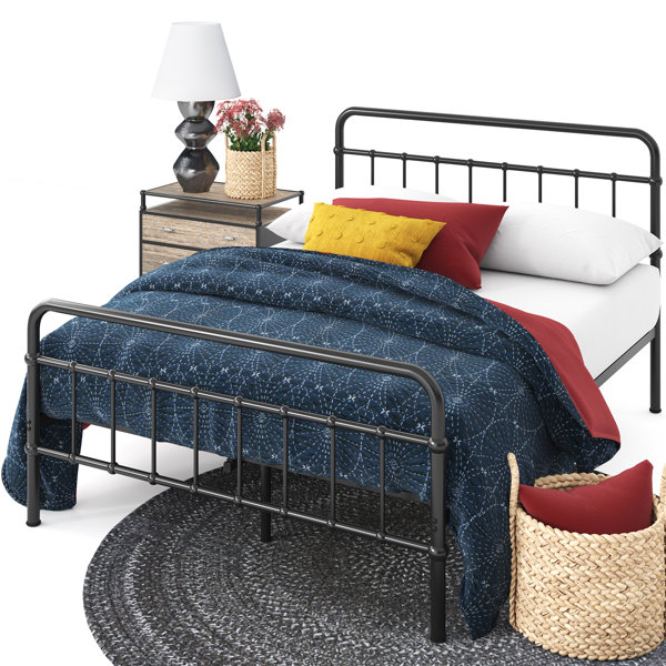 Zinus Florence 42 inch Metal Platform Bed Frame & Reviews Wayfair